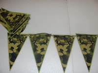 Camouflage Birthday theme Buntings