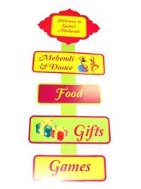 Activity direction board