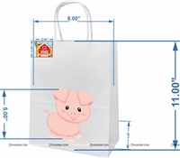 Barnyard theme favour bags (Pack of 6 )