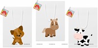 Barnyard theme favour bags (Pack of 6 )
