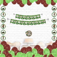 Camouflage Banner & Dangler Kit (Pack of 24 pcs)