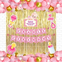 Foil Balloon / Curtain kits - Cradle Ceremony