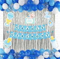 Foil Balloon / Curtain kits - Cradle Ceremony