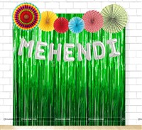 Foil Balloon / Curtain kits - Mehendi Function Decorations