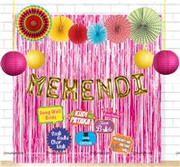 Foil Balloon / Curtain kits - Mehendi Function Decorations