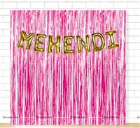 Foil Balloon / Curtain kits - Mehendi Function Decorations