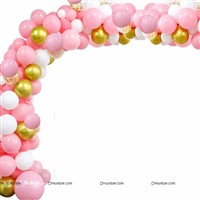Pink Naming Ceremony Arch Kit