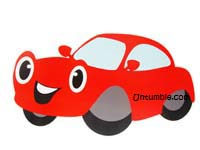Red car