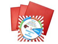 Pinwheel based interactive invitation card