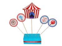 Carnival tent centerpiece