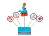 Circus Seal centerpiece