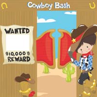 Wanted banner on entrance