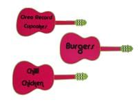 Guitar food labels