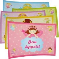 Fairy Princess Birthday theme Placemats