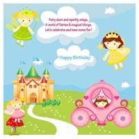 Fairy scene backdrop (Square)