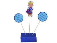 Confident Prince skewer based centerpiece