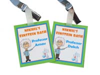 Scientist Birthday theme Badge