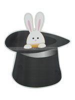 Magician Birthday theme Posters / Cutouts