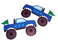 Monster Truck Theme Posters / Cutouts