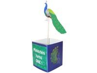 Peacock Birthday theme Center pieces