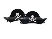 Pirate Shaped hats (Set of 6)
