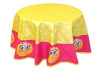 Smiley Birthday theme Table covers
