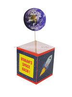 Space Birthday theme Center pieces