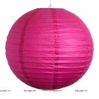 12Inch Pink Paper Lanterns
