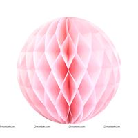 8inch Baby Pink Honey Comb Balls