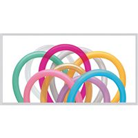 Assorted Colored Tube Balloons (Pack of 20)
