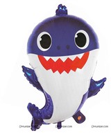 Baby Shark Balloon Blue