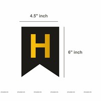 Black and Gold Banner Kit 