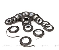 Black curling ribbon