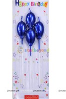Blue Balloon Candles