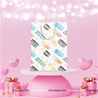 Brush Stroke printed Gift Bag (Pack of 4)