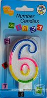 Number Candle - 6