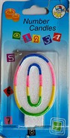 Number Candle - 0