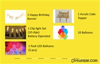 Car Boot - Birthday Surprise Kit (Pack of 18 pcs)