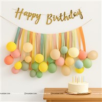 Dangling Balloons Birthday kit 