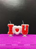 I LOVE YOU Candle 