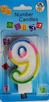 Number Candle - 9