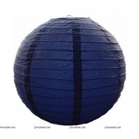 12Inch Navy Blue Paper Lanterns