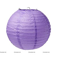 12inch Violet Paper Lanterns
