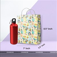 Pastel Paradise printed Gift Bag (Pack of 4)