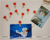 Red Heart Photo clip