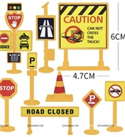 Road Theme Small Toys 