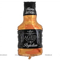 Aged to perfection foil balloon