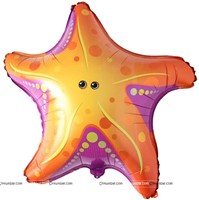 Star Fish Foil Balloon