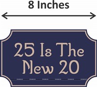 25th Birthday Phot Props Kit Pack of 18