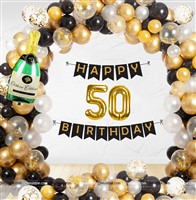 50th Birthday Arch Kit 